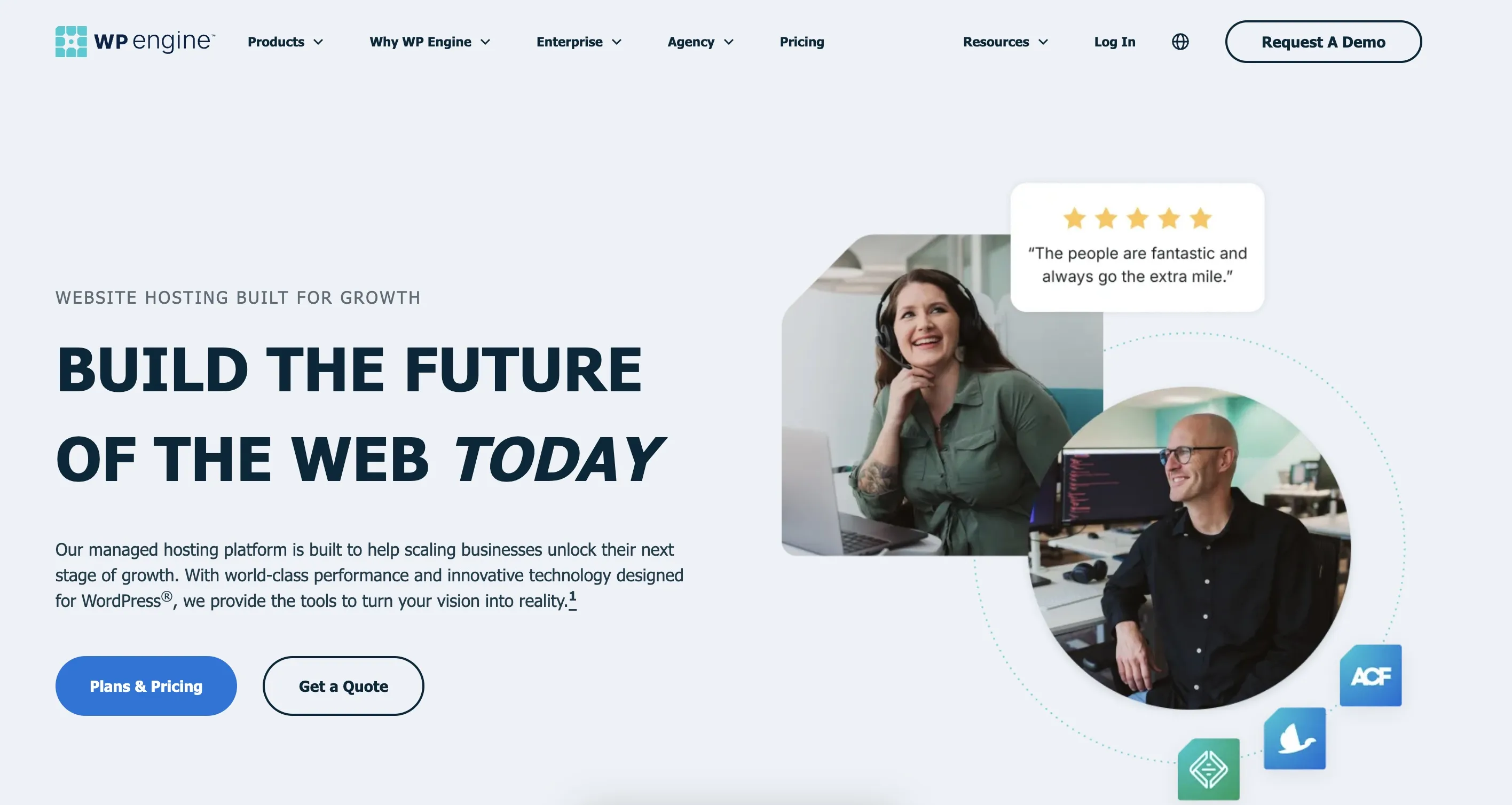 WPEngine banner