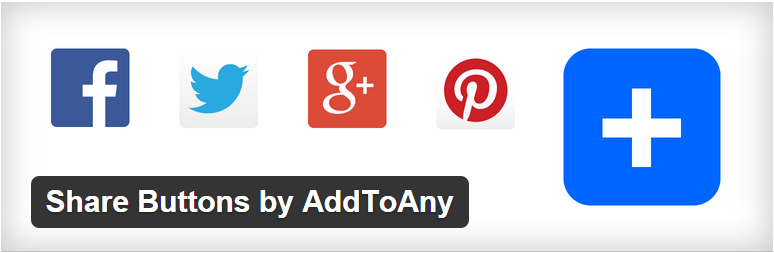 share button by addtoany banner