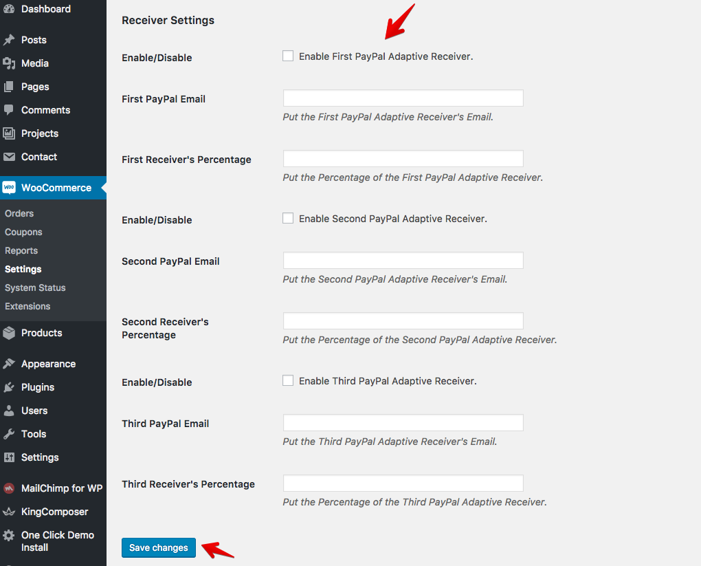 PayPal Adaptive for WooCommerce