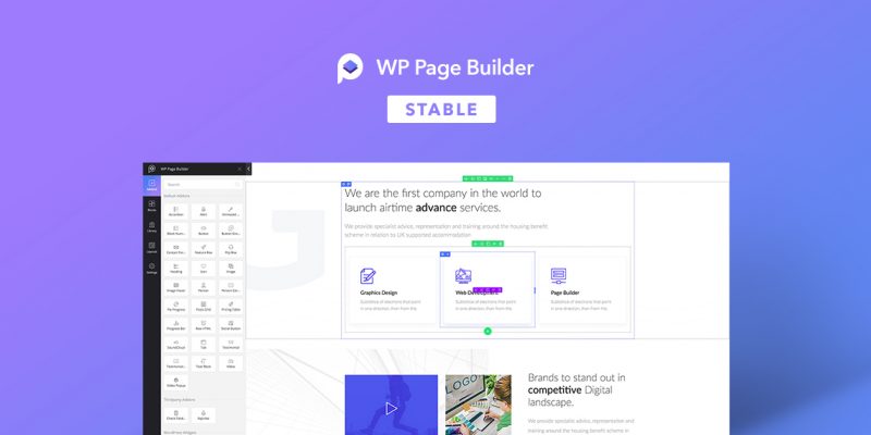 WP Page Builder stable