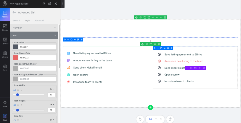 Update: Introducing Advanced List addon in WP Page Builder Pro – Themeum