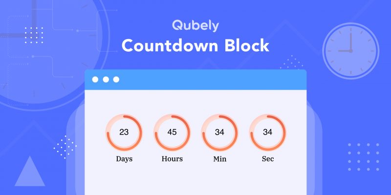 Countdown Timer Block Arrives in Qubely Pro