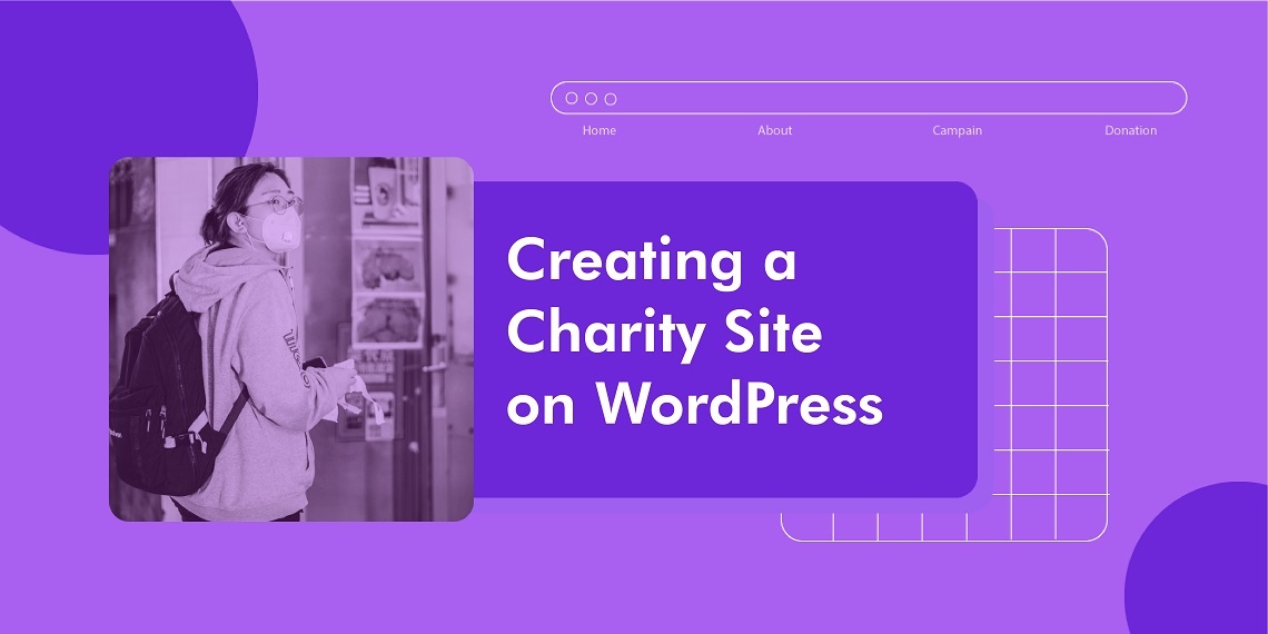create charity site with WordPress and Themeum theme