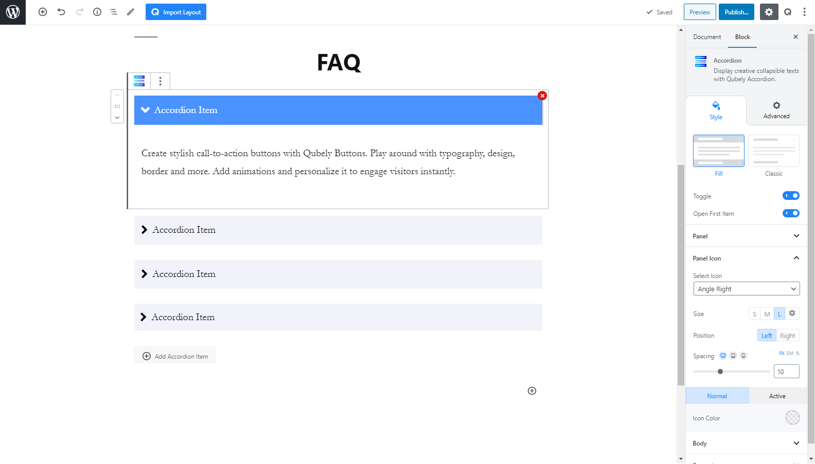 How to Create an Informative FAQ Section with Gutenberg