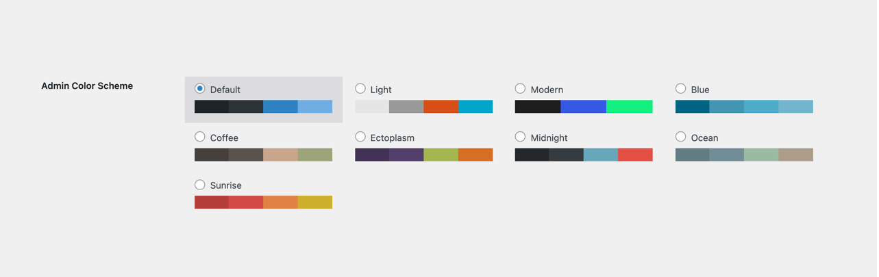 Standardize Colors Used in WP-Admin CSS to a Single Palette (Accessibility) WordPress 5.7