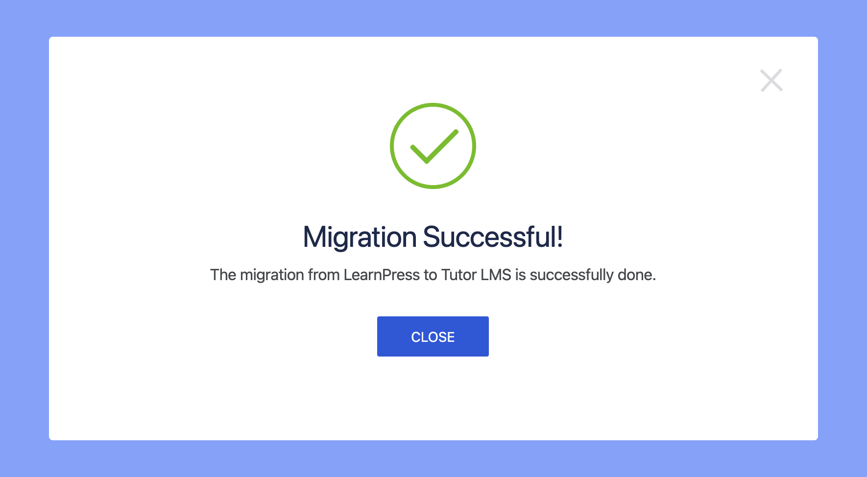 How to Migrate From LearnPress to Tutor LMS