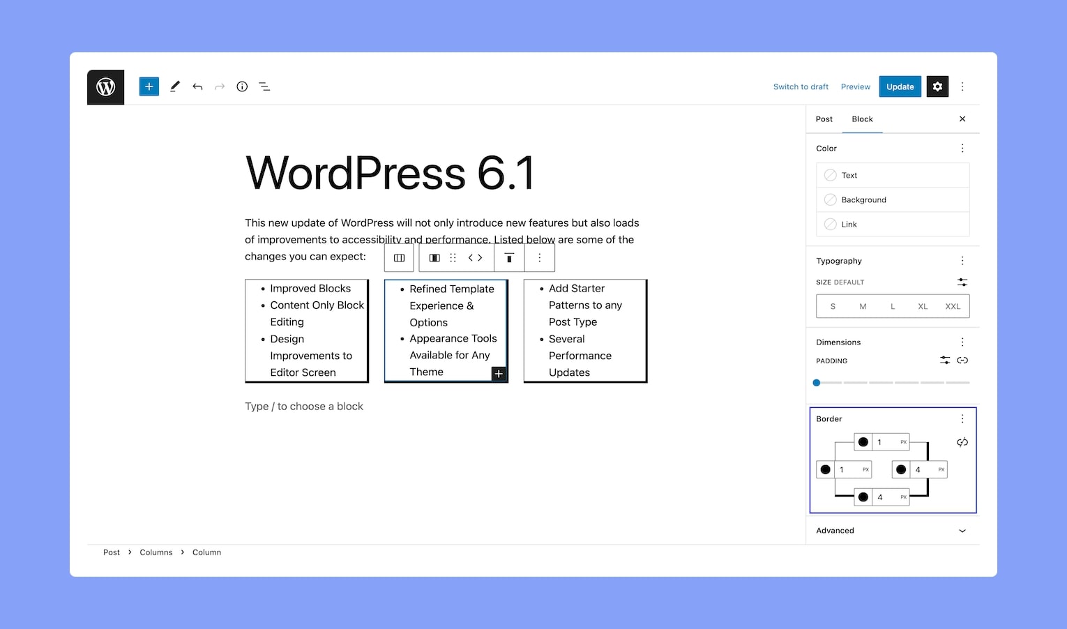 الجديد في WordPress 6.1 وكيف سيؤثر ذلك على موقعك 4 قوالب ووردبريس 6.1 المحسنة