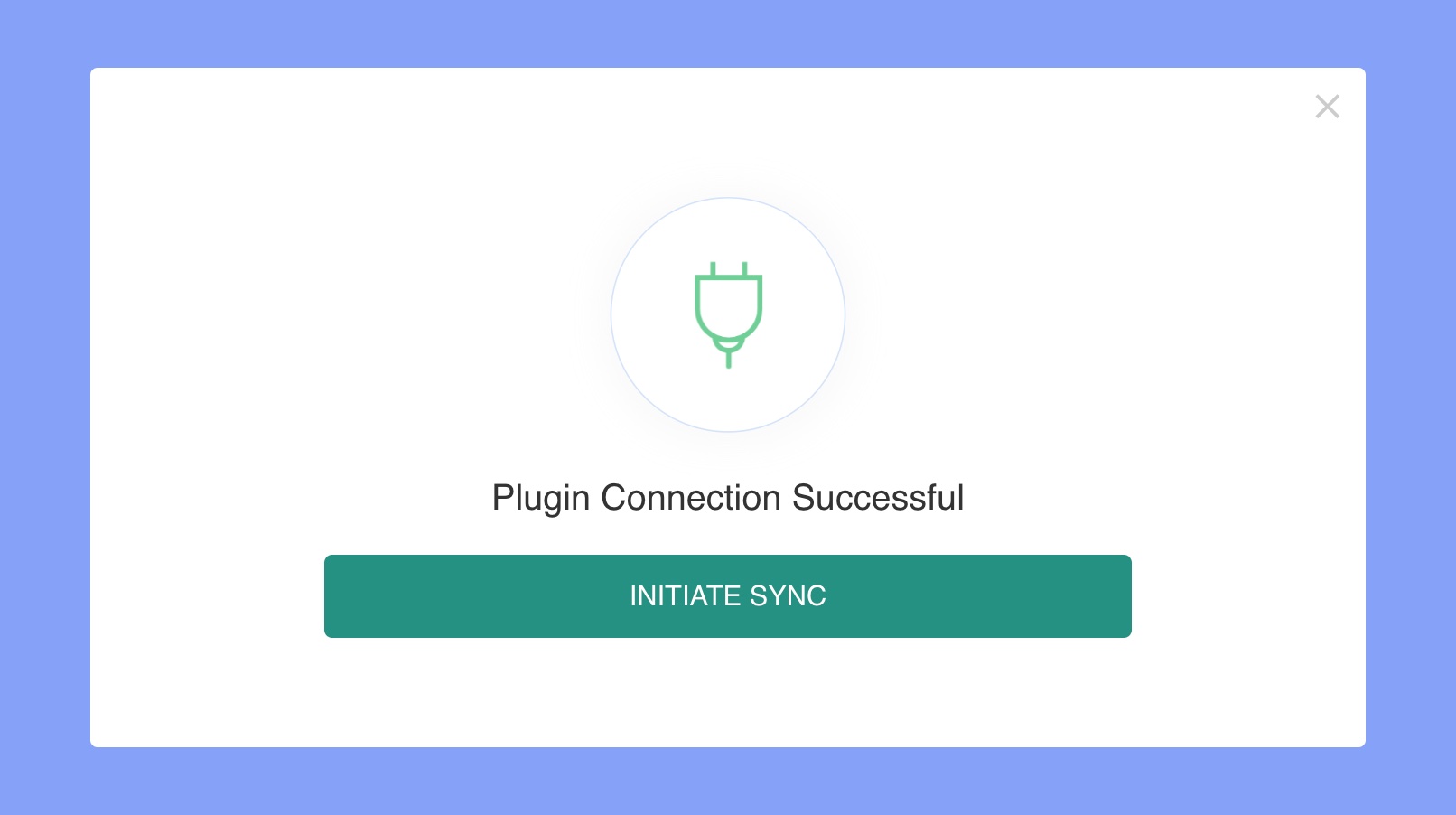 BlogVault plugin is connected successfully