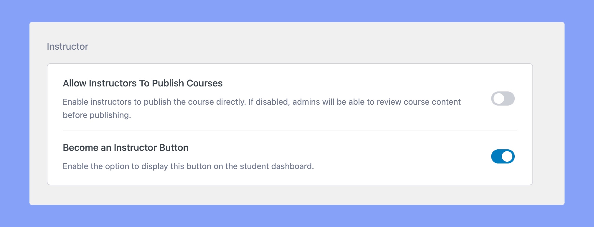 Become an Instructor Button